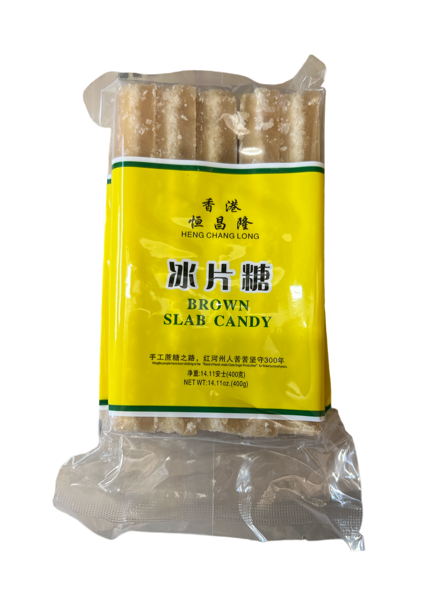 HCL Brown Sugar Slab 400g 恒昌隆冰片糖
