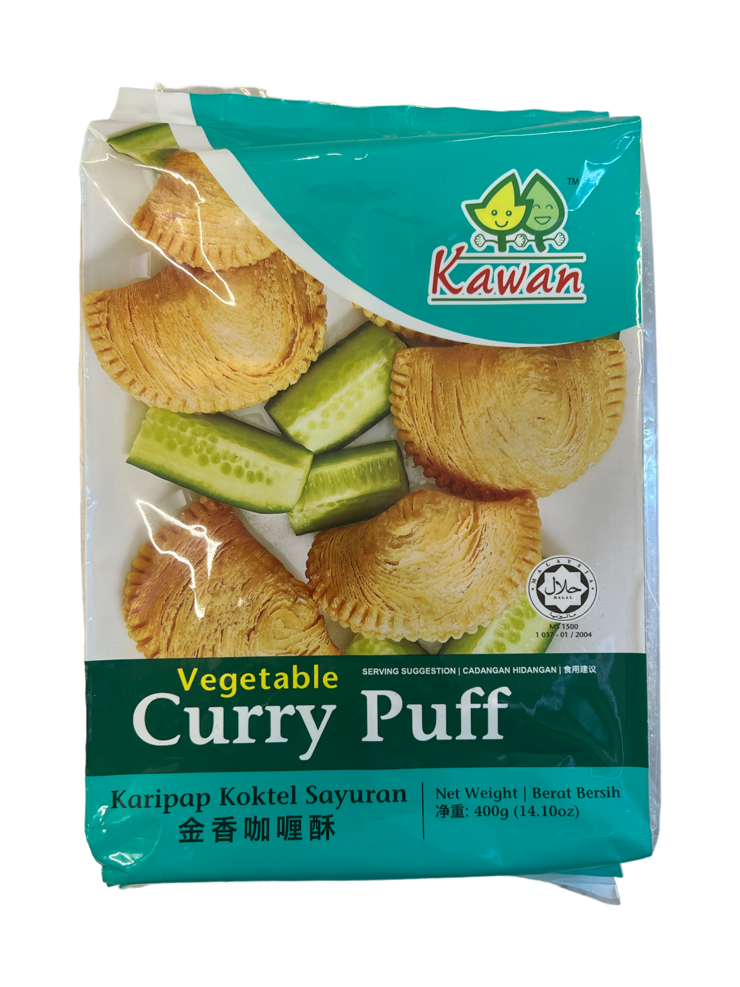 Kawan Vegetable Curry Puff 400g 金香咖喱酥