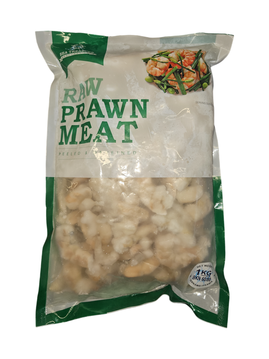 Sea Treasure Raw Prawn Meat BKN 60/80 1kg x 10