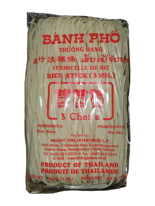 3 Chef's Rice Stick 3mm 454g x 30