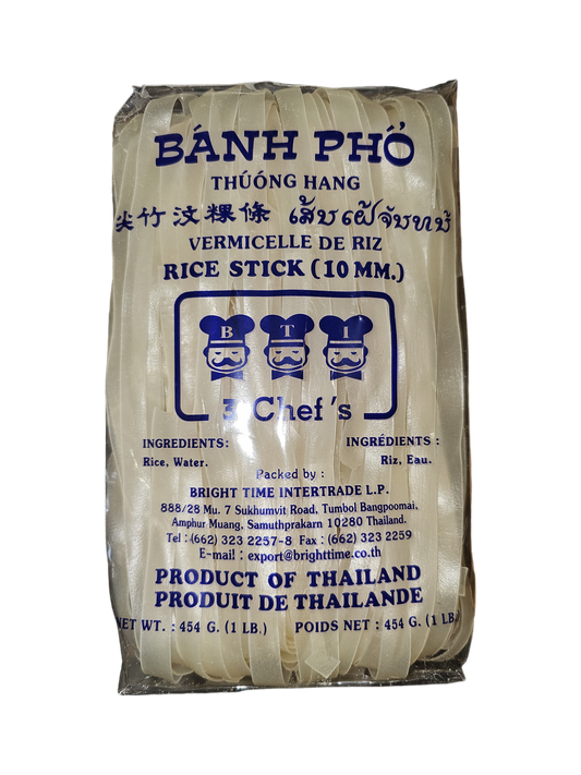 3 Chef Rice Stick 10mm 454g × 30