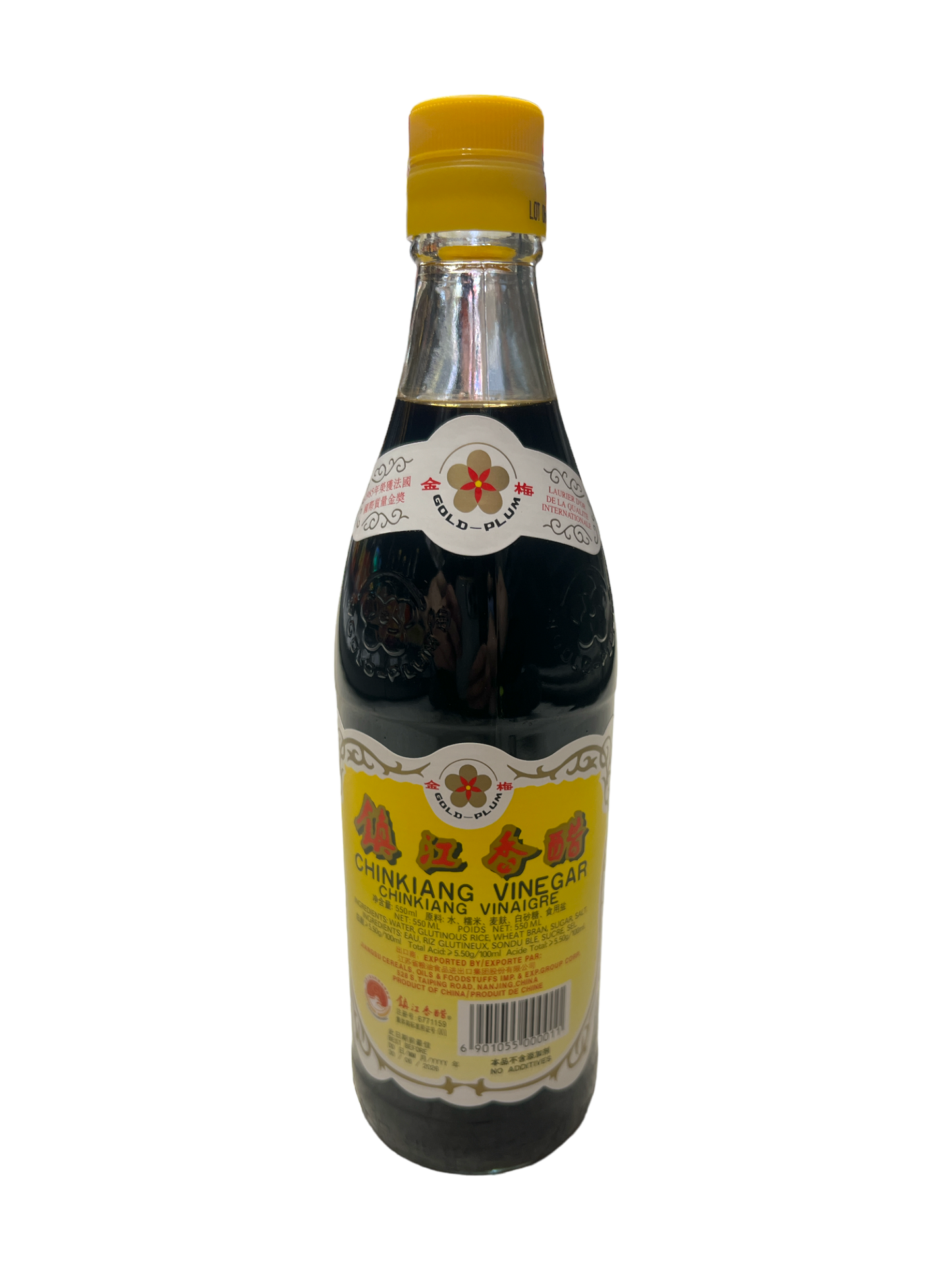 Gold Plum Chinkiang Vinegar 550ml x 12