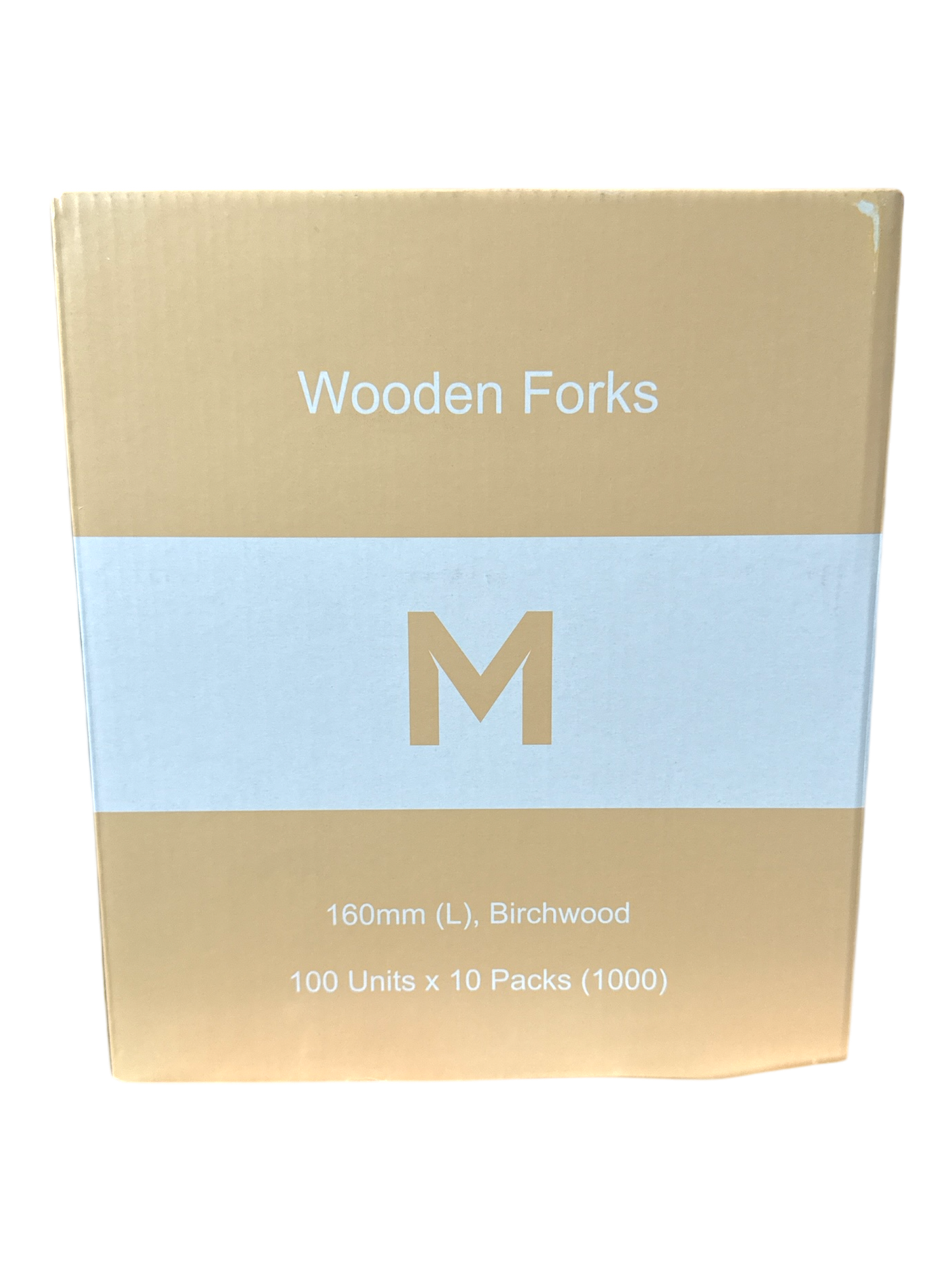 Wooden Fork - Natural, 160mm Long, FSC® 100% (1000)