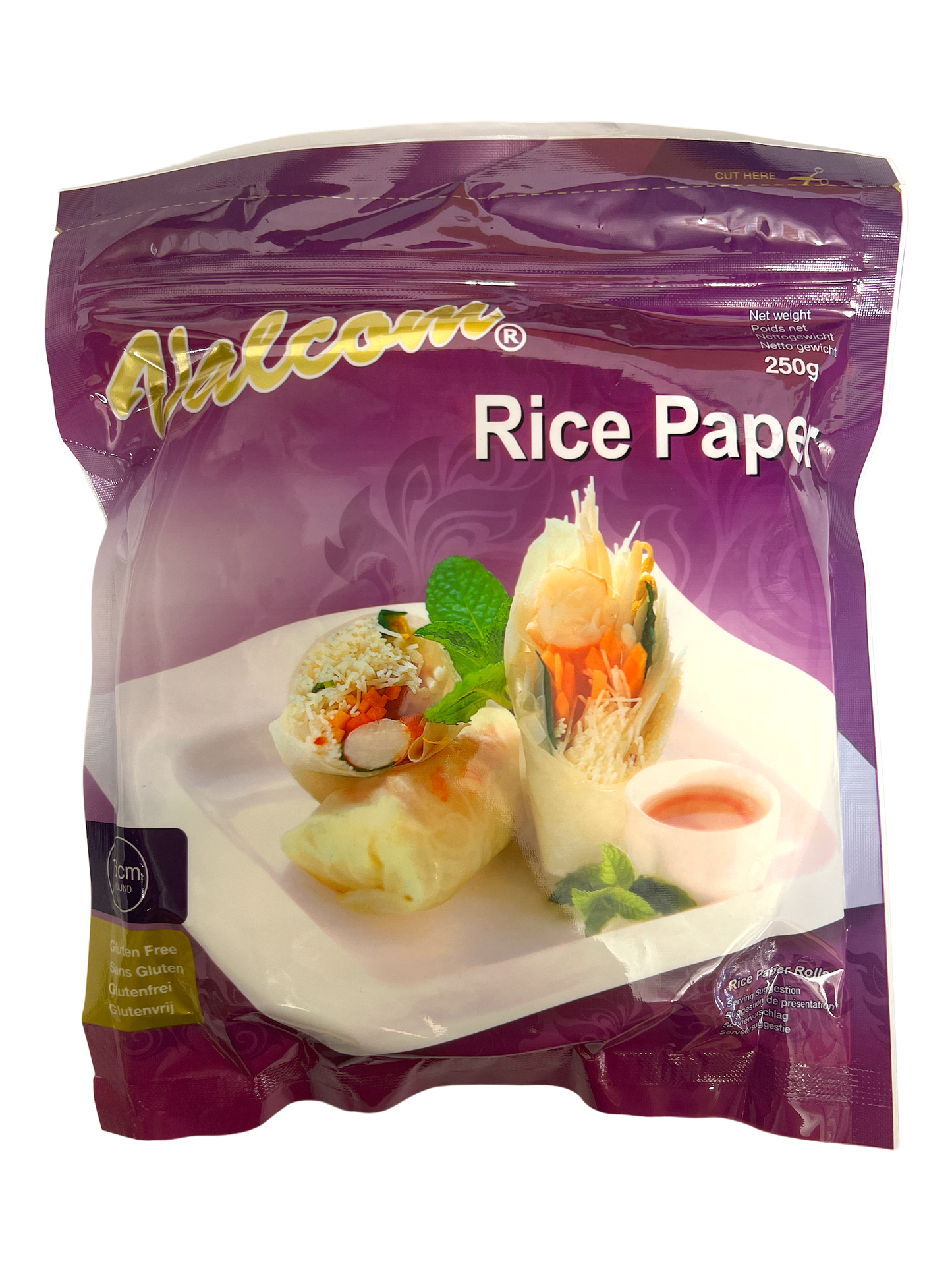Valcom Rice Paper 16cm Round 250g