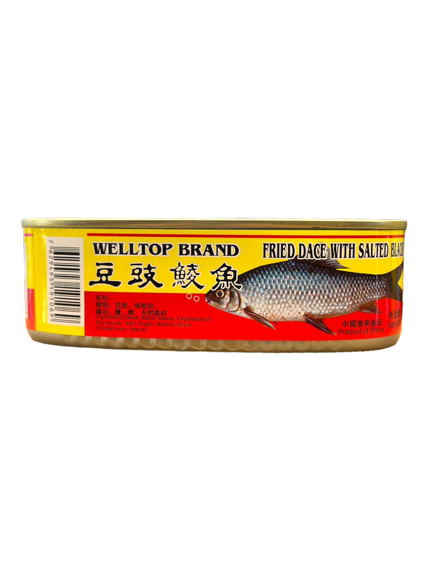 Welltop Fried Dace With Salted Black Bean 184g