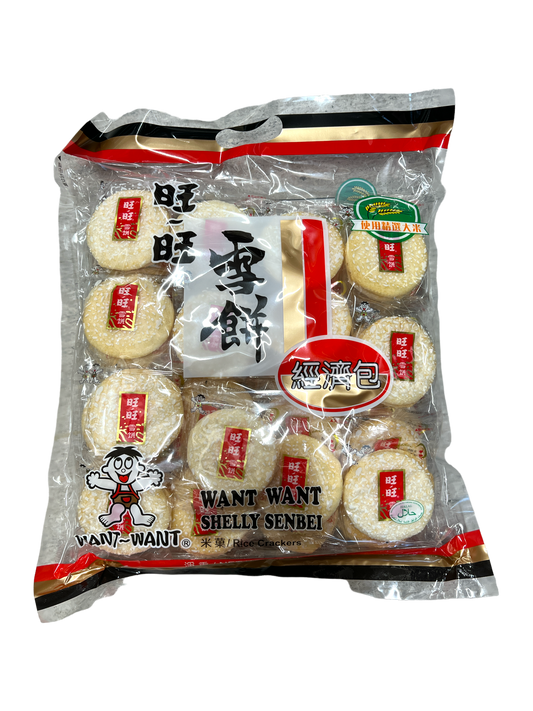 Want Want Shelly Senbei Rice Crackers 500g