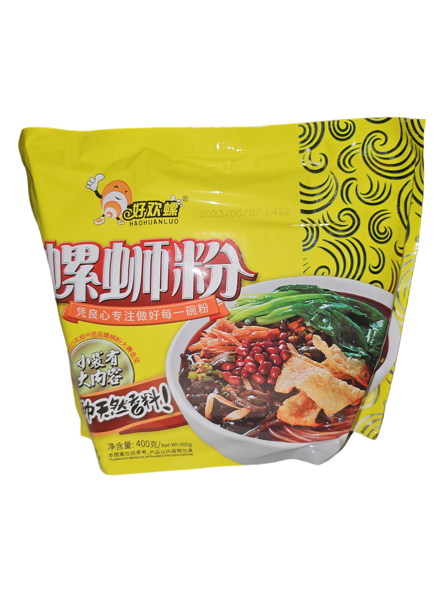 HHL Luosifen Rice Noodle 400g 好欢螺螺蛳粉