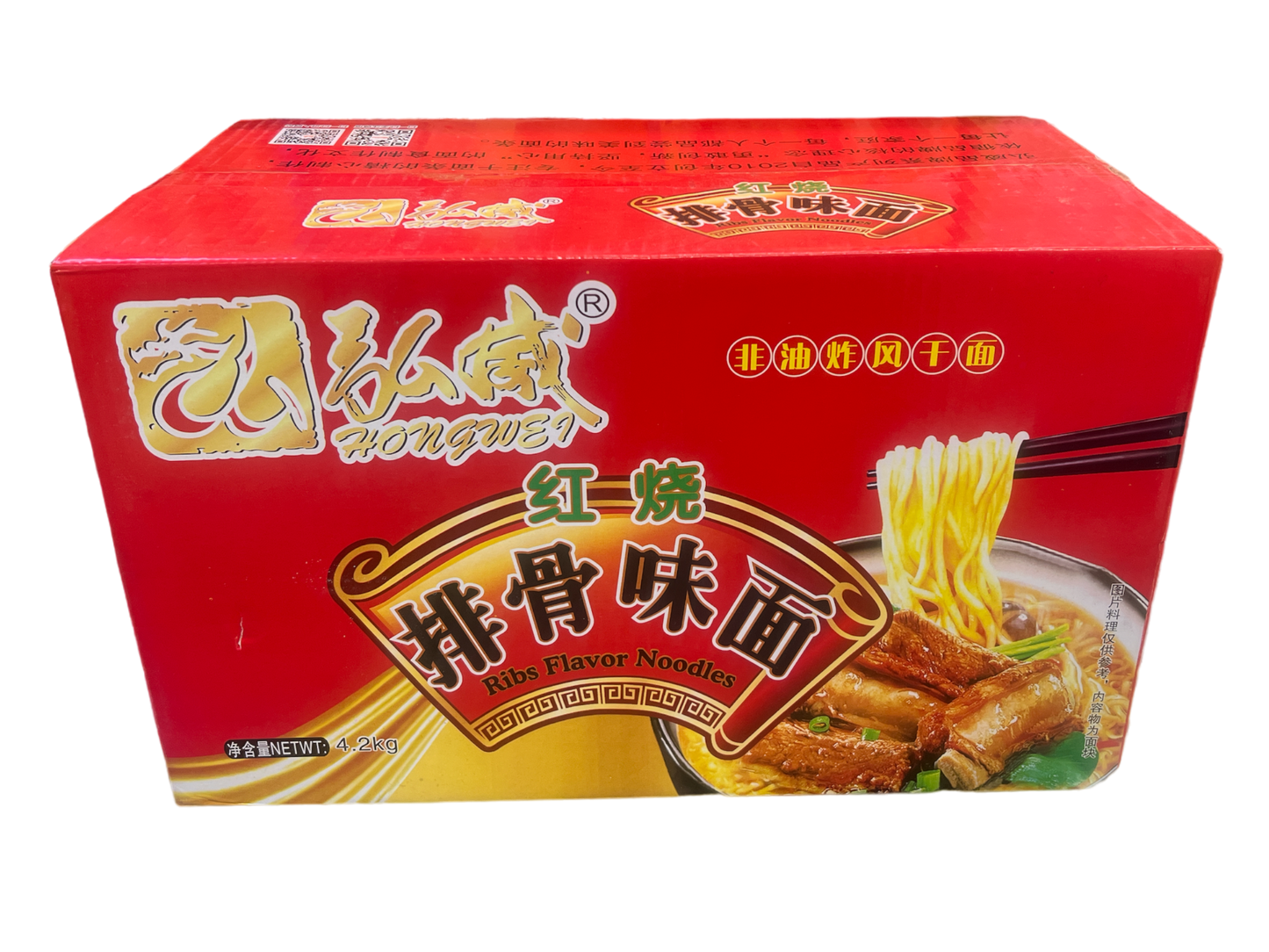 Hong Wei Ribs Noodle 4.2kg 弘威牌红烧排骨味面