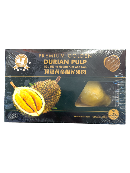 No.1 Premium Golden Durian Pulp 400g 顶级黄金榴莲果肉