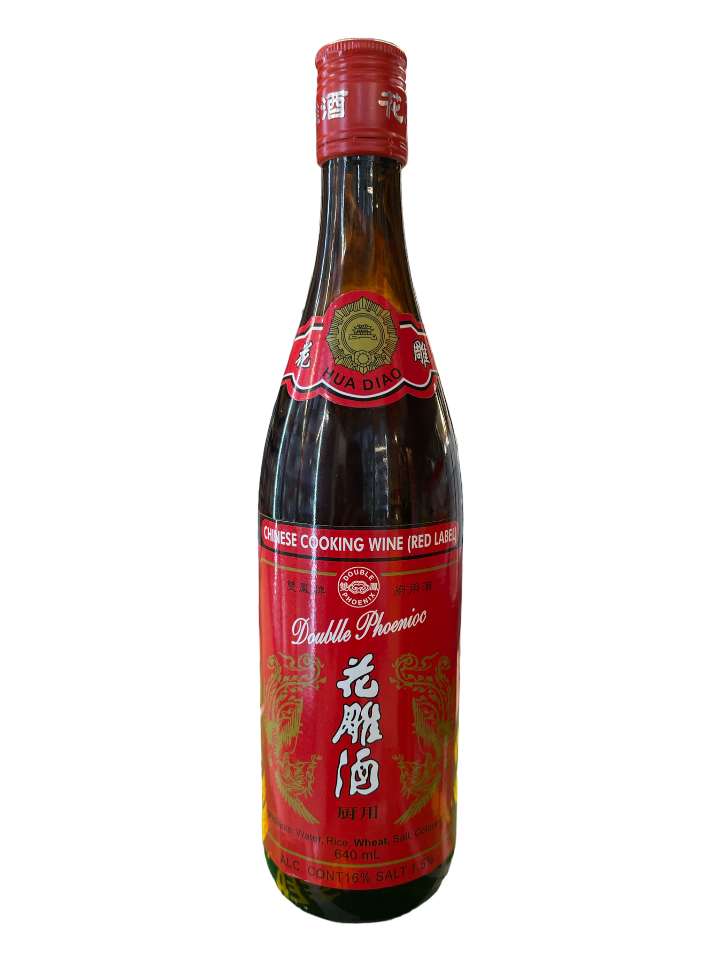 Double Phoenix Chinese Cooking Wine Red Label 640ml