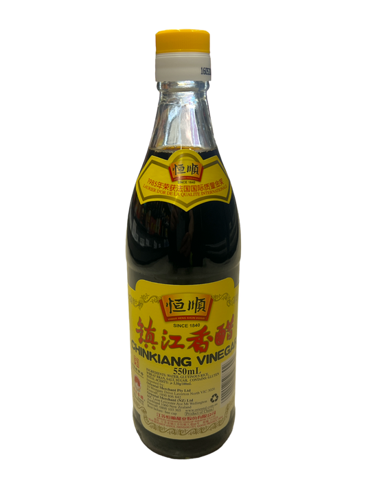 Hengshun Chinkiang Vinegar 550ml x 12