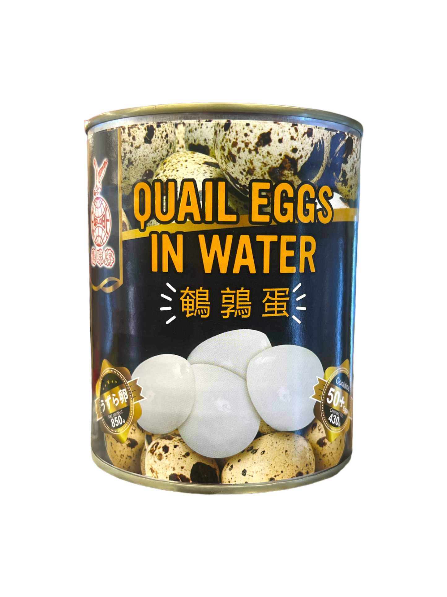 Eaglobe Quail Eggs In Water 850g x 12