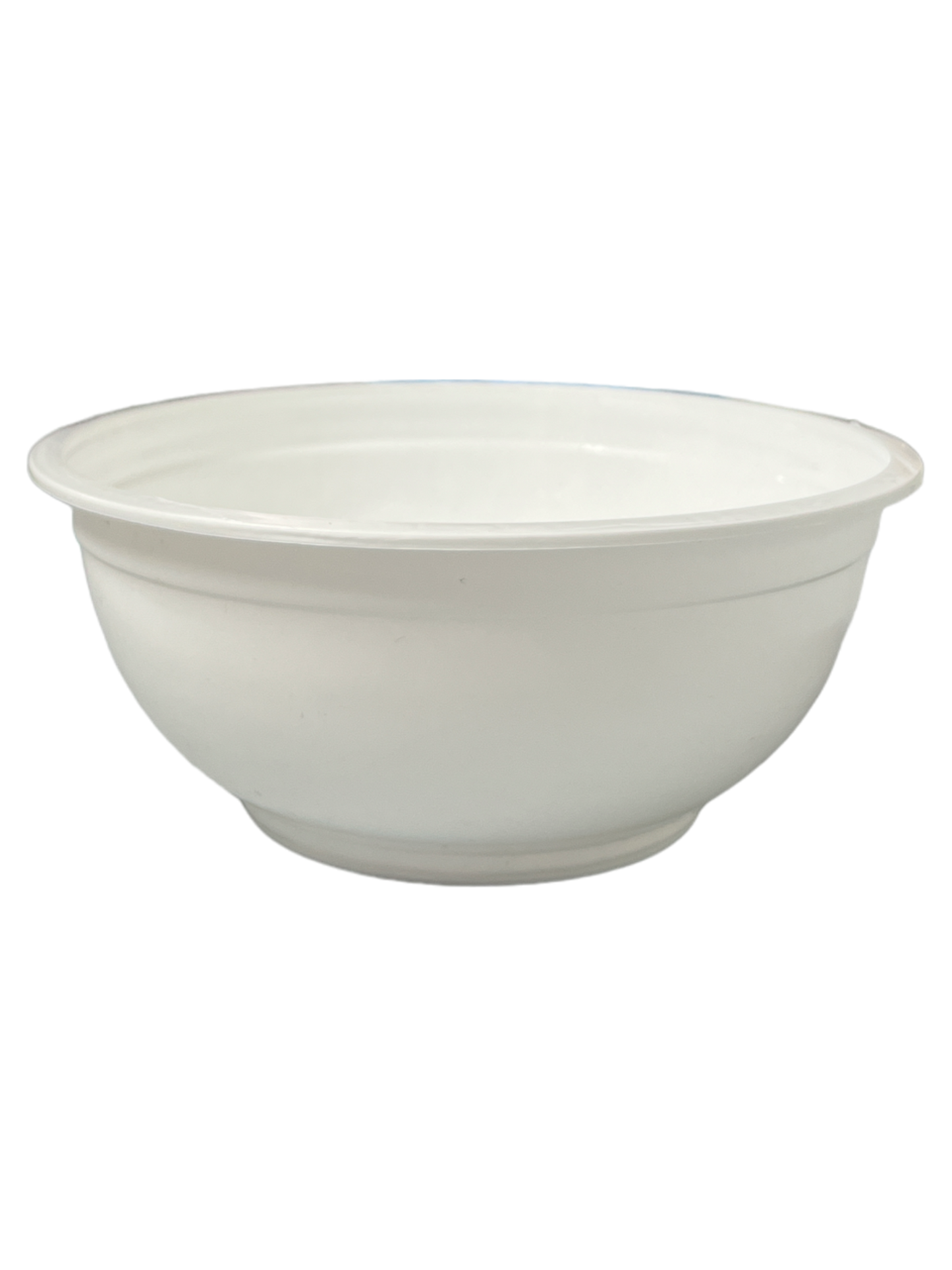 Plastic White Noodle Bowl 1050ml With Flat Lid 400pcs
