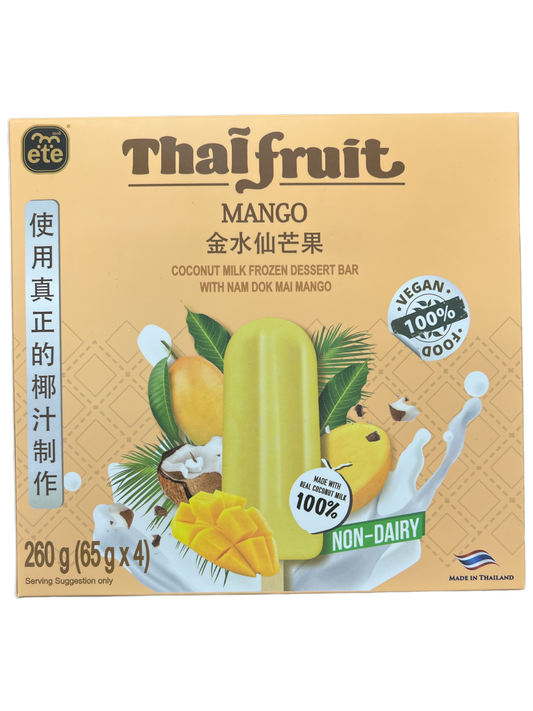 ETE Mango Coconut Milk Desert Bar (4’s) 260g