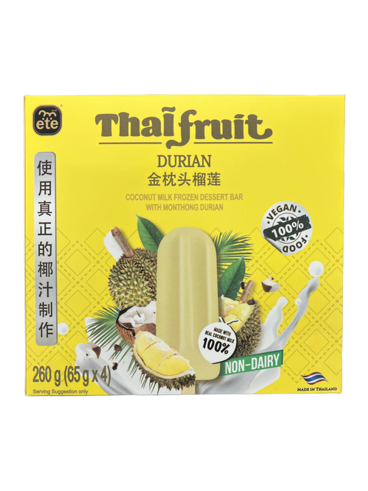 ETE Durian Coconut Milk Desert Bar (4’s) 260g