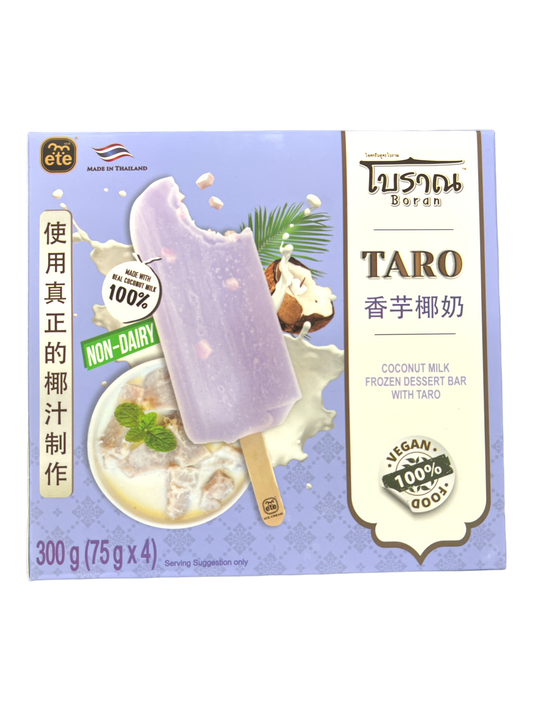 ETE Taro Coconut Milk Desert Bar (4’s) 300g